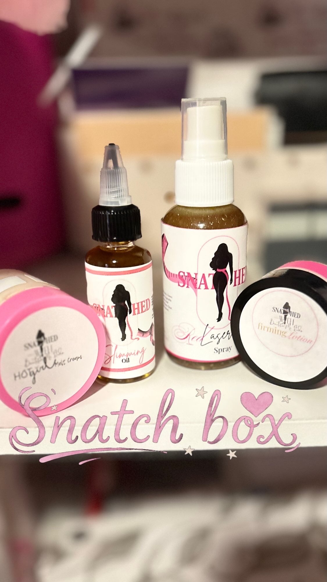 Snatch Mini Kit Lipo Oil & Firming Cream Kit